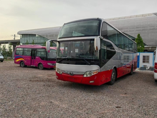 45 Seater использовали тренера пассажира автобус Yutong ZK6127 вышел варочный мешок двойных дверей ручного привода