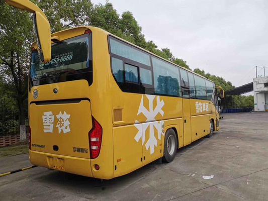 Место Vip роскошное использовало тренера Yutong ZK6119 везет двойную дверь на автобусе двигателя зада Rhd 46 мест