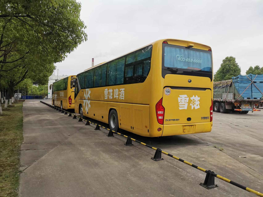 Место Vip роскошное использовало тренера Yutong ZK6119 везет двойную дверь на автобусе двигателя зада Rhd 46 мест