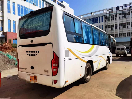 Мини автобус Yutong ZK6816 34seats использовал тренера везет двигатель на автобусе фронта LHD