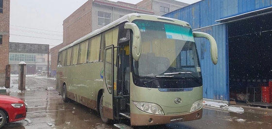 55 автобус используемый местами тренера подержанное Kinglong XMQ6129 с управлением рулем двигателя дизеля LHD