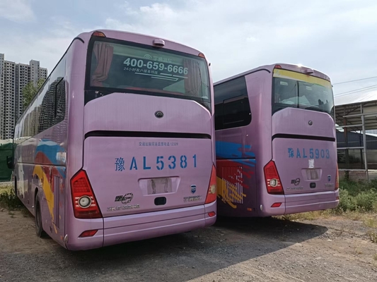 53 места RHD LHD использовали тренера везут задние двойные двери на автобусе Yutong Zk6122 Weichai WP.10 247kw двигателя