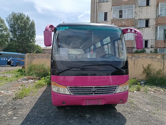 31 школьный автобус микроавтобуса автобуса двигателя фронта Yutong автобуса Seater мини используемый ZK6752D