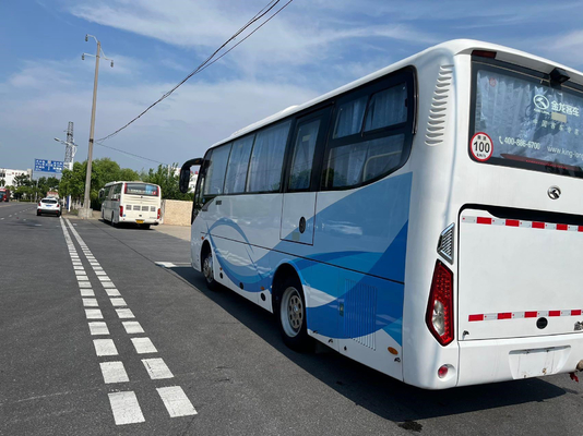 Тренер автобуса Kinglong использовал роскошь силы XMQ6802 подержанную электрическую 48seater Yuchai