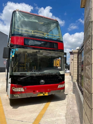 Зк6116ХГ использовало двойную палубу городского автобуса Ютонг 86/78 людей подержанного автобуса перемещения