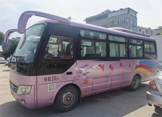 Автобуса Yutong тренера евро подержанного дизельное 3 места 230kw излучения 28