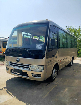 28 мест использовали город выйденный туристическим автобусом ручного привода Yutong подержанный Zk6729
