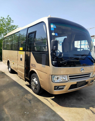 28 мест использовали город выйденный туристическим автобусом ручного привода Yutong подержанный Zk6729