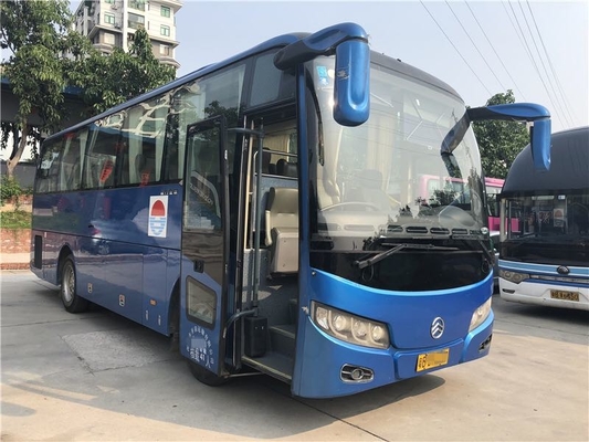 Транспорт двигателя дизеля автобуса регулярного пассажира пригородных поездов Kinglong 41 используемый местами подержанный