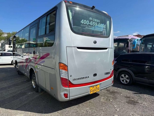 Подержанный транспорт пассажира евро 3 мест автобуса 33 регулярного пассажира пригородных поездов Yutong