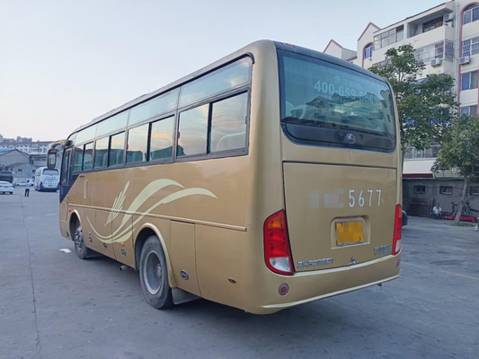 Автобус Yutong 35 мест подержанный использовал транспорт 340hp пассажира