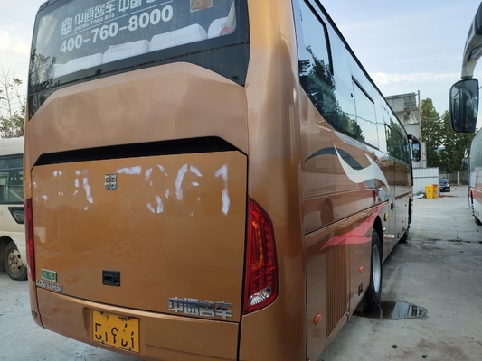 LCK6100 44seater использовало двери двигателя 2 Yuchai автобуса Zhongtong тренера выведенные ручной привод