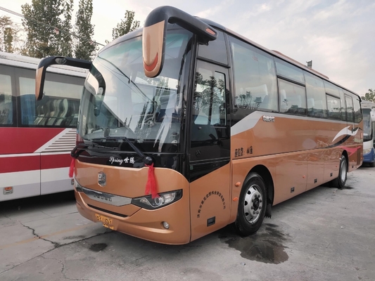 LCK6100 44seater использовало двери двигателя 2 Yuchai автобуса Zhongtong тренера выведенные ручной привод
