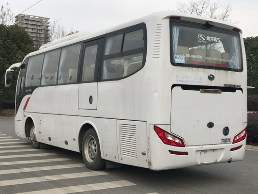 Подержанный автобус Kinglong использовал евро 3 излучения двигателя дизеля Yuchai автобуса тренера