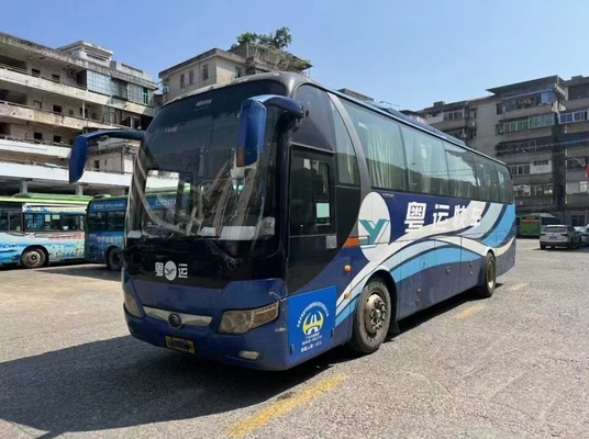 Используемый пригородный автобус Yutong ZK6110 использовал двери автобуса 2 двигателя зада автобуса 49-51seater церков