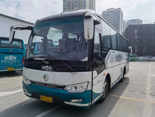 Используемый дракон фургонов челнока золотой использовал коммерчески автобус XML6857 Yuchai YC6J 34seats 2017