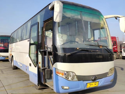 Используемые дизельные автобусы выпрямляют автобус двигателя Yuchai зада Yutong Zk6110 2+3layout 62seats автобуса Steeing