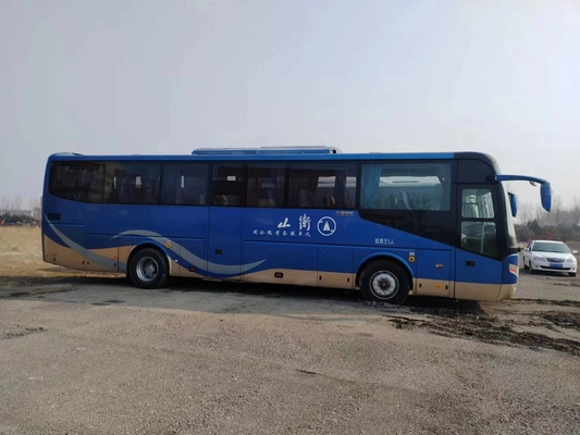 Используемый тренер Yutong Zk6127 2+2layout 51seats ручной передачи двигателя Weichai автобуса города