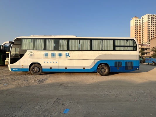 Используемый роскошный автобус 2014 года Yutong Zk6120 использовал управление рулем автобуса LHD Seater автобуса 55 пассажира