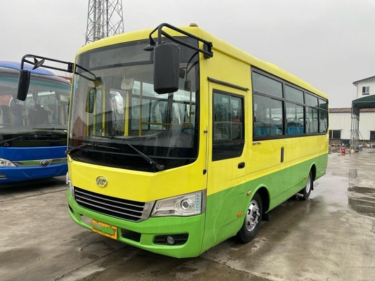 2-ым автобус города руки используемый автобусом использовал двигатель двойных дверей автобуса HK6739 25seats Ankai передний