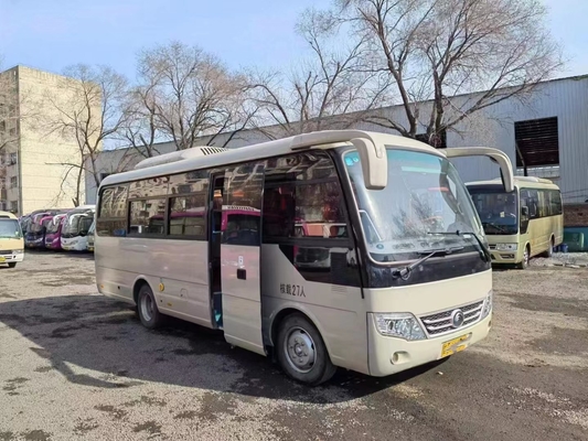 Используемый двигатель Yuchai фронта автобуса пассажира автобус сползая Windows Yutong 2017 год подержанный 27 мест