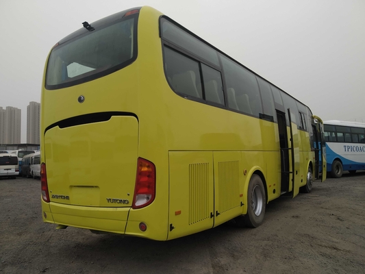 Используемый автобус ZK6110 LHD тренера схвата коммерчески двигателя Weichai мест двери 49 автобуса среднего подержанный молодой