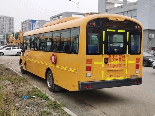 Подержанные места 9 двигателя 52 Weichai школьного автобуса измеряют YuTong использовали автобус ZK6935D
