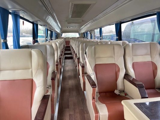 Используемые роскошные места автобусов 12meters 33 герметизируя двигатель подержанное Foton BJ6120 Yuchai окна