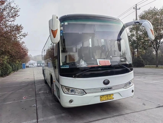 Используемый кондиционер двигателя цилиндров Yuchai 6 мест пригородного автобуса 47 10,7 метра подержанного молодого схвата ZK6115