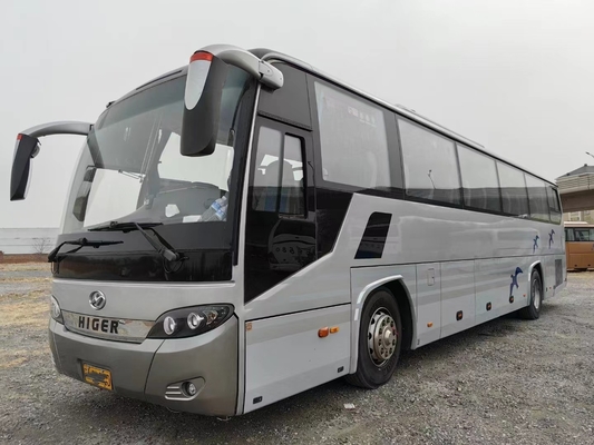 Используемые места 12 туристического автобуса 54 измеряют руку более высокое KLQ6125 серебряного цвета двойных дверей двигателя цилиндров Yuchai 6 2-ую