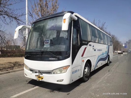 2-ой автобус руки 10,5 метра герметизируя автобус используемый кондиционером Kinglong мест двери 47 пассажира окна средним XMQ6101
