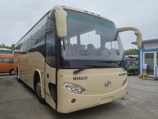Используемый автобус KLQ6116 Mci использовал более высокий герметизируя двигатель Yuchai двери мест окна 55 одиночный 10,5 метра