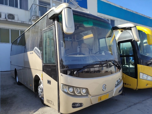 автобус XML6857 дракона ручной передачи ЕВРО IV кондиционера двери 2-ых мест тренера 37 руки одиночный используемый золотой