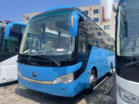 Используемый двигатель 245hp Yuchai мест автобуса и тренера 39 схват ZK6908 2015 детенышей двигателя голубого цвета года редкий