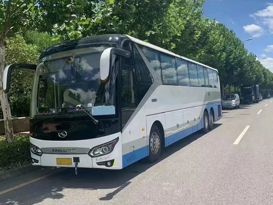 Автобус XMQ6135 LHD/RHD Kinglong подержанных мест двигателя 375hp 56 багажного отделения автобуса больших редких A/C используемый