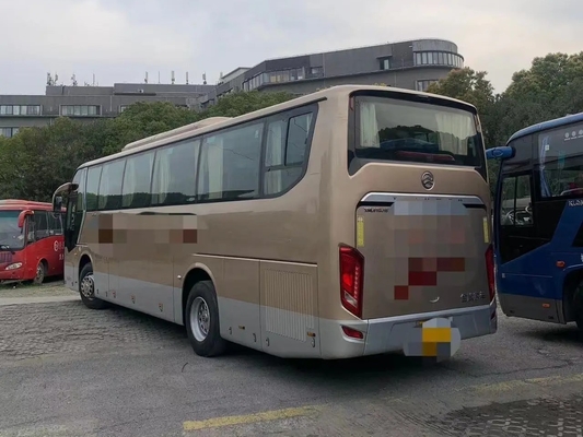 Используемый автобус 90% новые 48 тренера усаживает двигатель 100km/h дракона XML6112 Weichai 2-ого ручного привода золотой