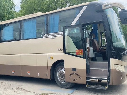 Используемый руки двери двигателя Yuchai мест подвеса 47 воздушной подушки автобуса пассажира дракон XML6113 одиночной 2-ой золотой