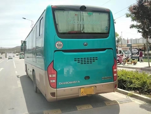 Используемый кондиционера двери пассажира мест зеленого цвета 36 тренеров мотора автобус ZK6906 Yutong руки среднего 2-ой