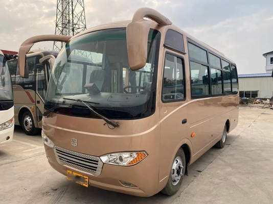 Используемый двигатель фронта сползая окна мест отбрасывая двери 25 мини автобуса внешний с A/C 2-ой рукой Zhongtong Lck6660d