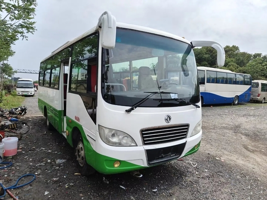 Используемый автобус перемещения 2016 рука Dongfeng EQ6731 двери LHD/RHD 2-ых мест двигателя 130hp 29 Yuchai цилиндров года 4 одиночная