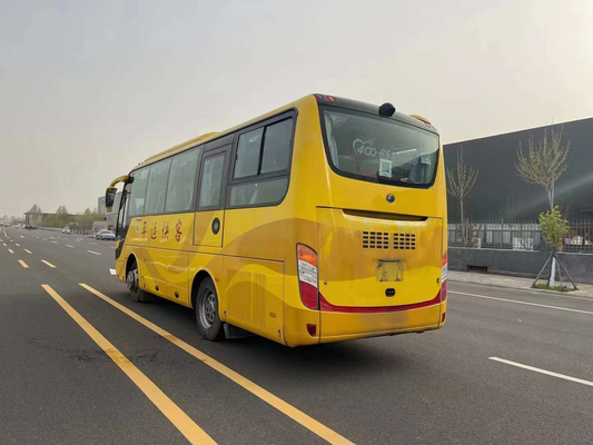Используемые тренеры мотора 35 мест переход двери пассажира Singl 2015 год международный использовали автобус ZK 6808 Youngtong