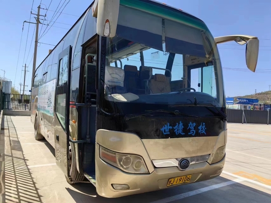 Подержанные двойные двери мест автобуса 47 герметизируя цвет кондиционера окна золотой использовали автобус ZK6107 Yutong