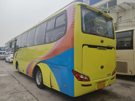 Используемый мини тренер окна запечатывания багажного отделения двери 2015 мест года 33 автобус XMQ6802 Kinglong руки одиночного 2-ой