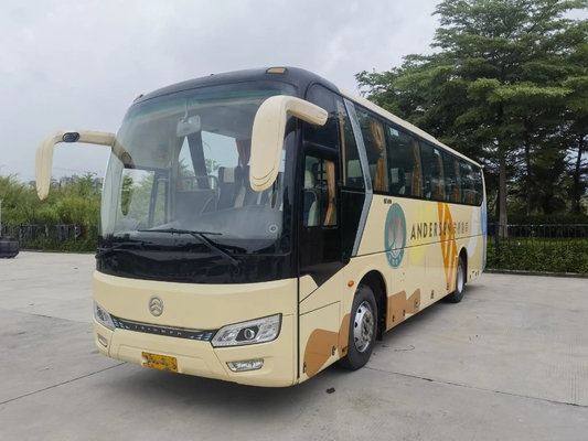 Используемое роскошное багажное отделение мест ручной передачи 46 автобуса дракон XML6102 2018 год A/C золотой