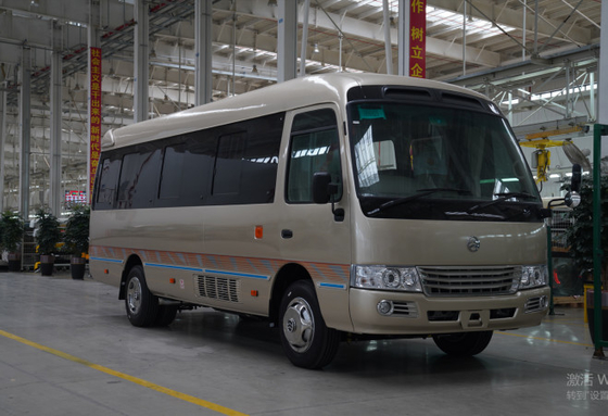 Используемый транзитный автобус Золотой микроавтобус 23 каботажного судна дракона усаживает двигатель КПГ