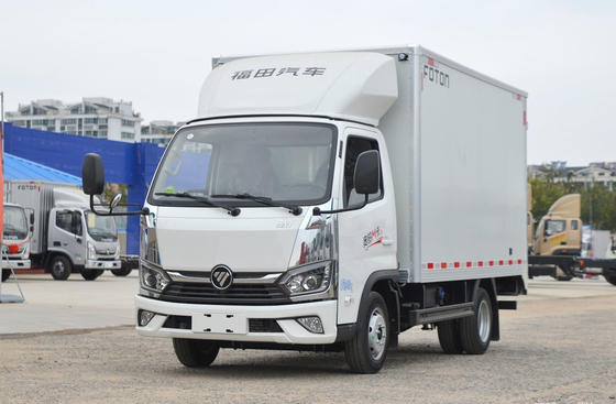Подержанные небольшие грузовики Foton грузовик одиночная кабина 3,6 метра высота 122 л.с.