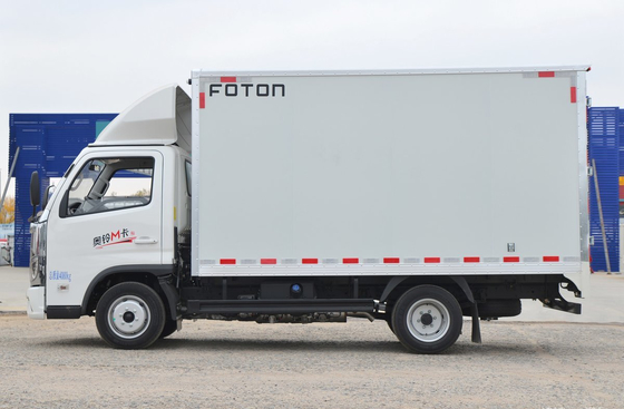 Подержанные небольшие грузовики Foton грузовик одиночная кабина 3,6 метра высота 122 л.с.