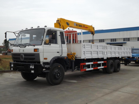 Подержанный грузовик-крейнер Dongfeng 6*4 Режим привода Максимальная нагрузка крана 10 тонн Евро 3