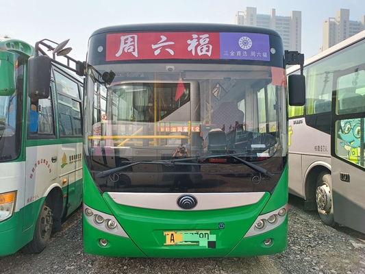 Подержанный городской автобус Yutong ZK 6805 Чистый электрический 8 метров длиной 16-51 места LHD / RHD