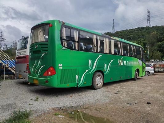Автобус подержанный двигатель Hino 55 мест 12 метров длиной Kinglong XMQ6126